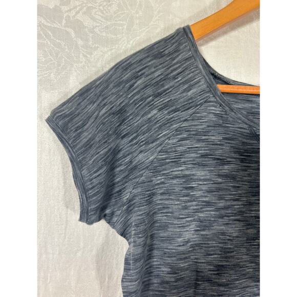 Columbia Dress Medium Gray Athletic Jersey Knit Drawstring Short Sleeve Knee - Picture 3 of 10